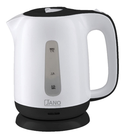 S غلاية ماء لويا بلاستيك 1.7 لتر 2200 واط اسود