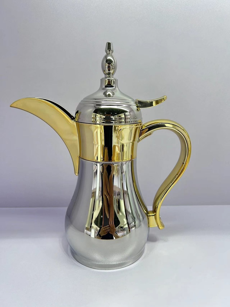 دله الكيف الحافظ للحراره استيل صغير كروم